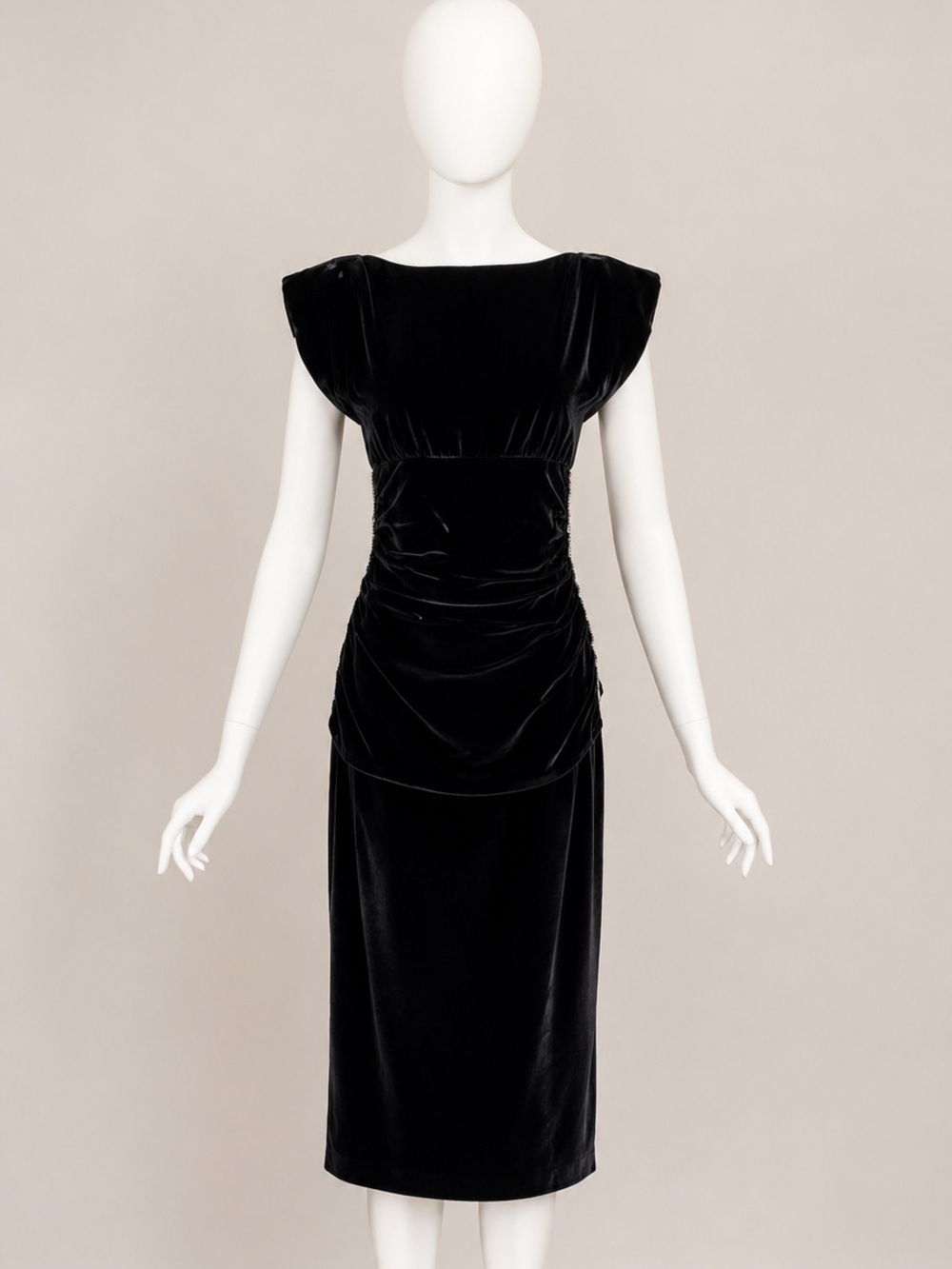 Oscar de la Renta Vintage Midi Length Dress